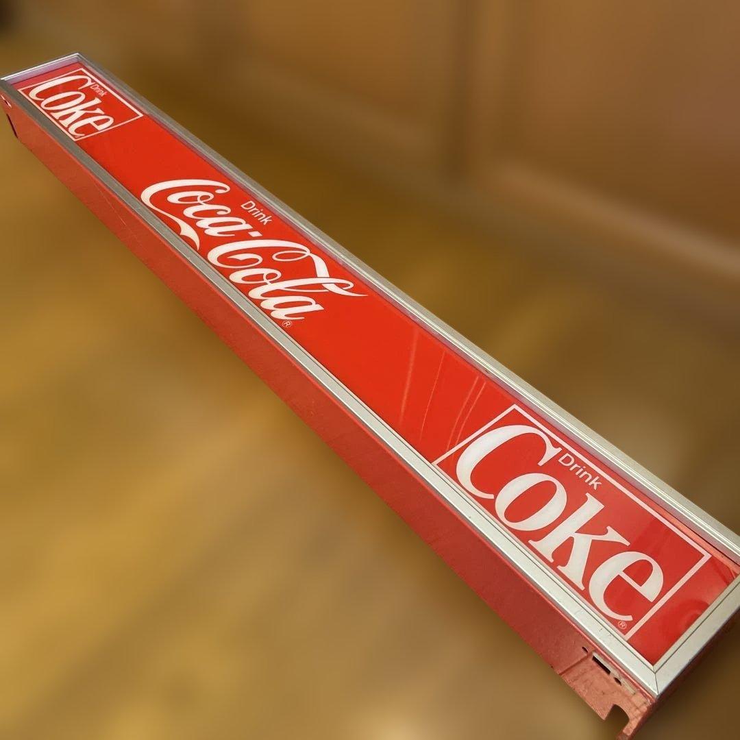 Coca Cola コカコーラ　看板　昭和　レトロ　照明　広告　アンティーク