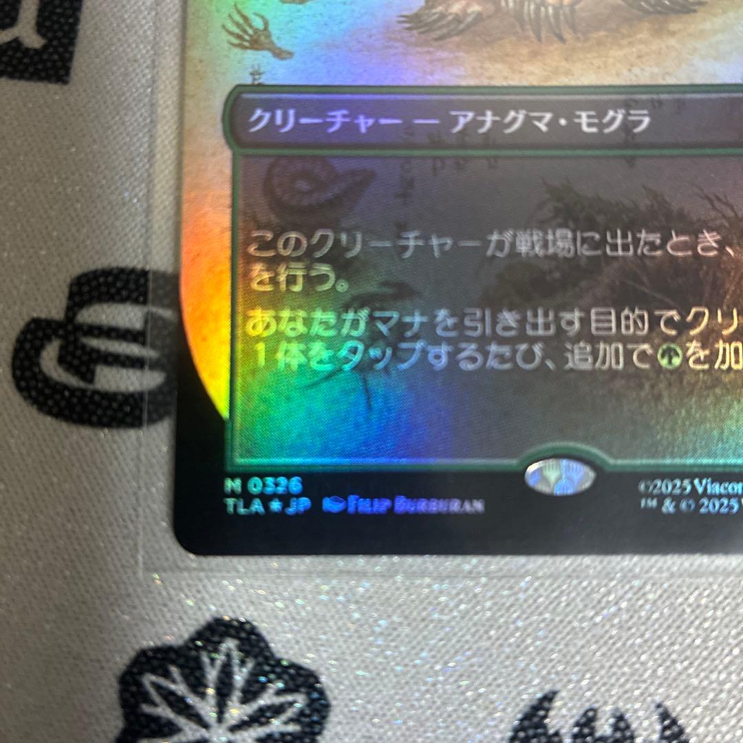 アナグマモグラの仔　ボーダーレスfoil