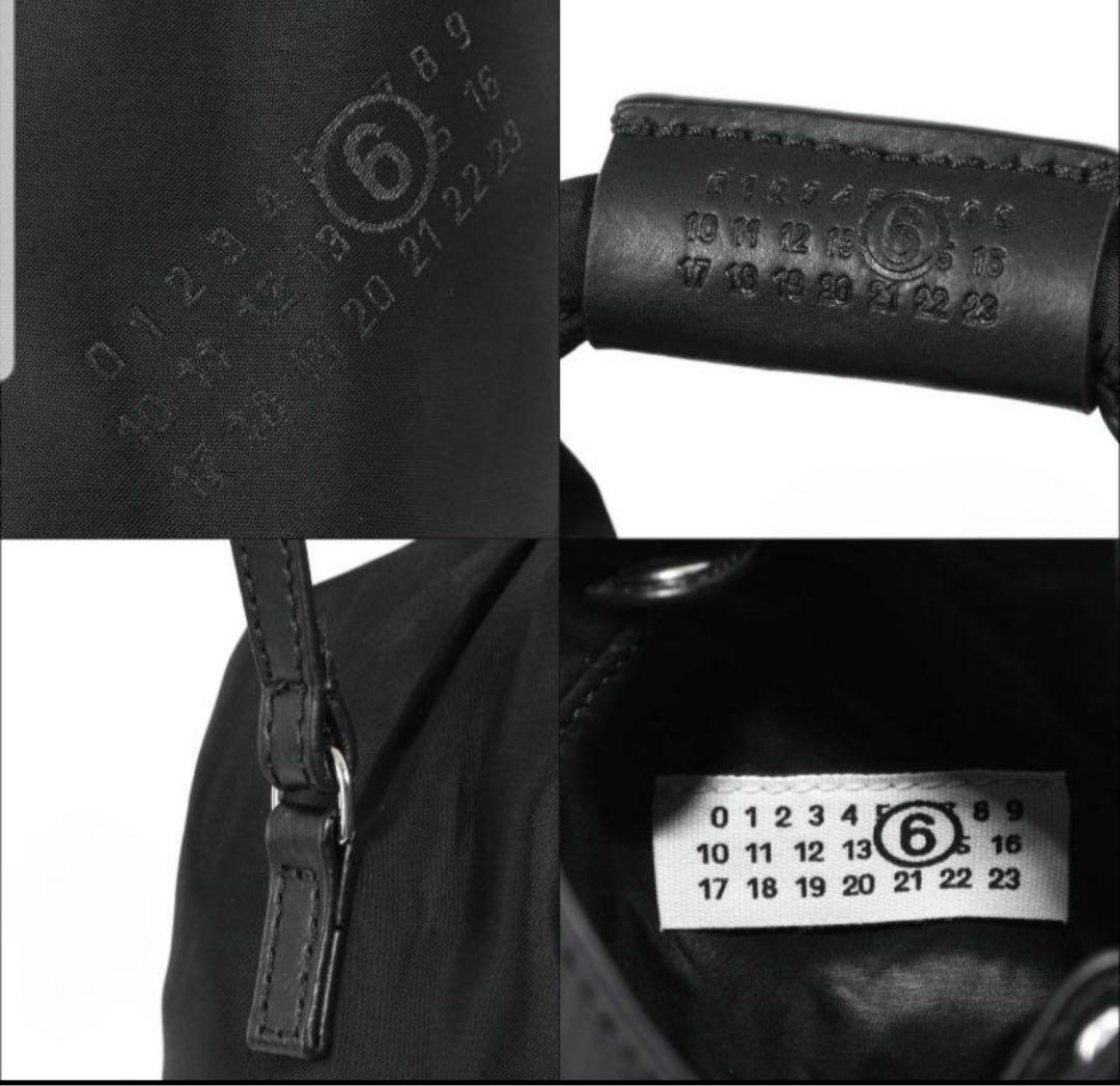 MM6 Maison Margiela ブラッククロスボディバッグ