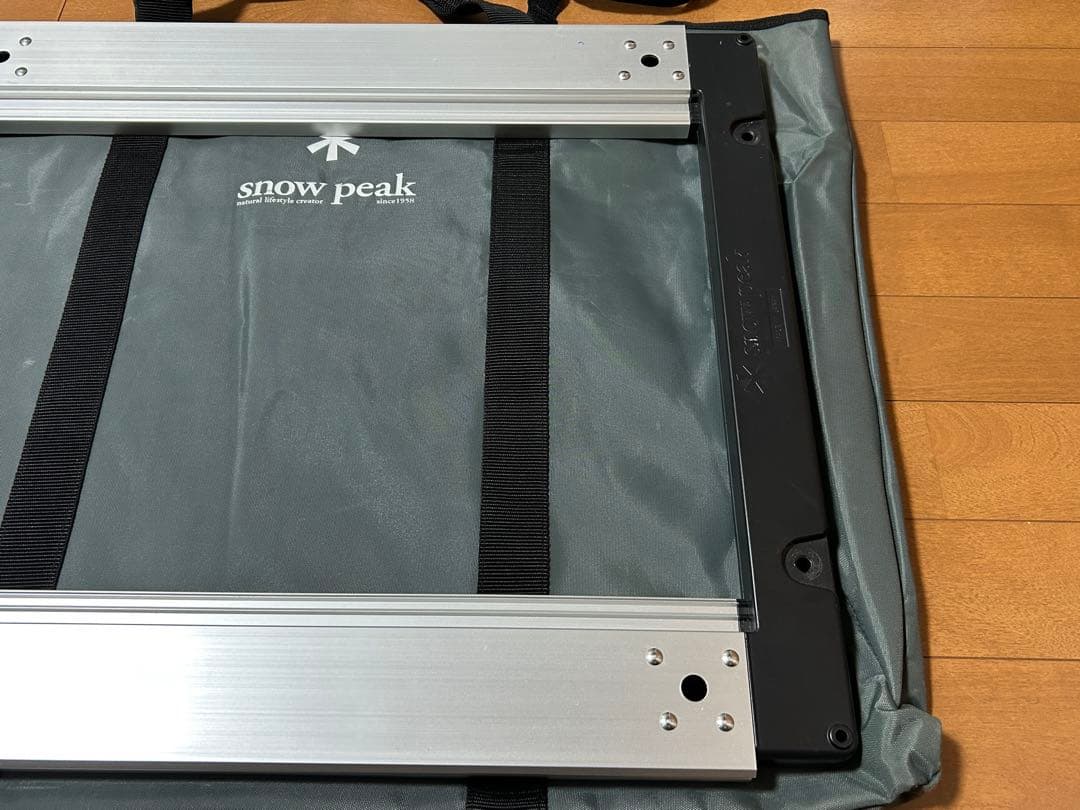スノーピーク IGTフレームショート＋収納ケース＋ウッドテーブル竹