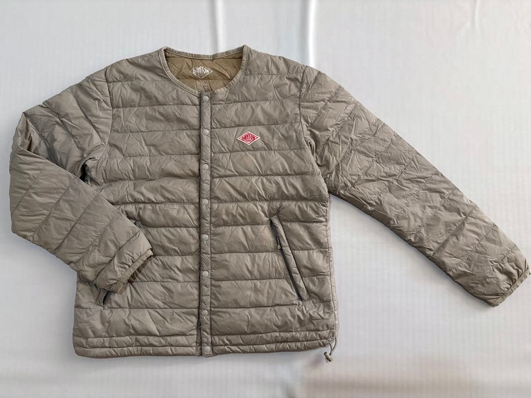 36サイズ　DANTON ダウンジャケット ベージュ ダントン