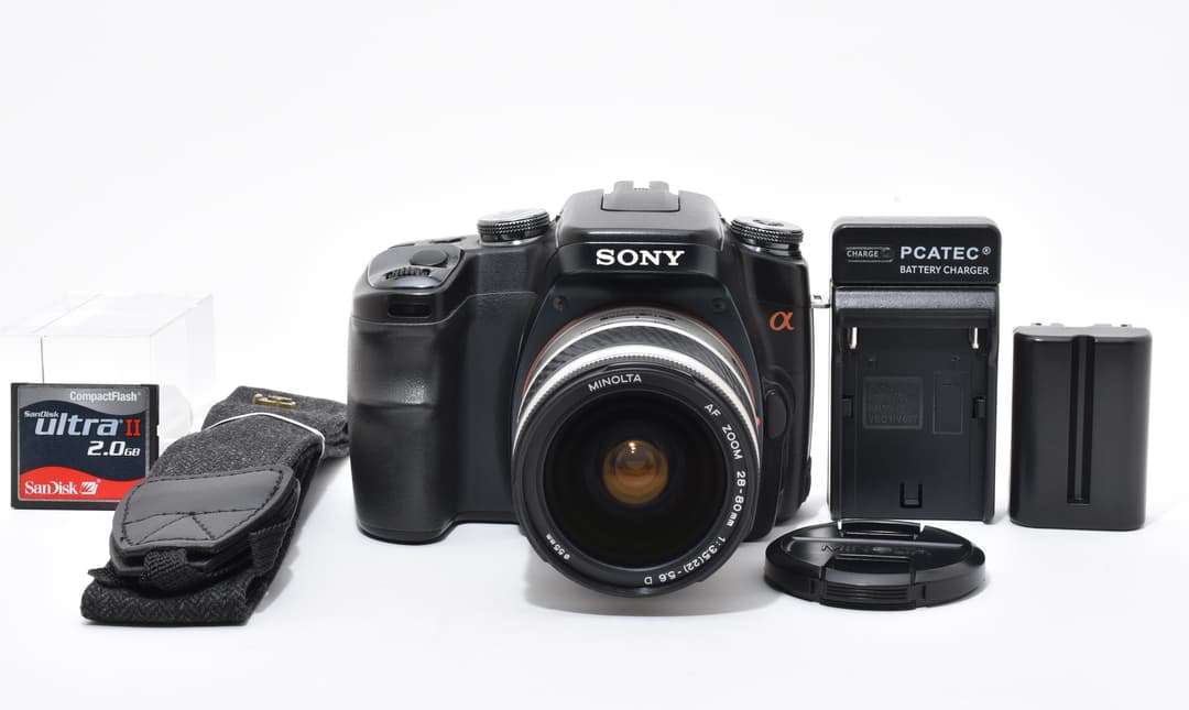 美品 Sony a100 レンズセット CCDセンサー搭載 #9917