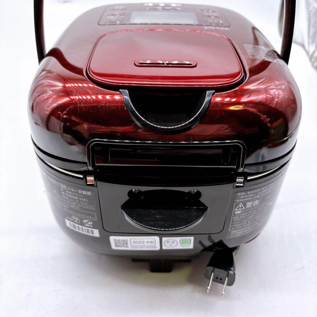 【美品】Panasonic 炊飯器SR-JX058-K 3号炊き