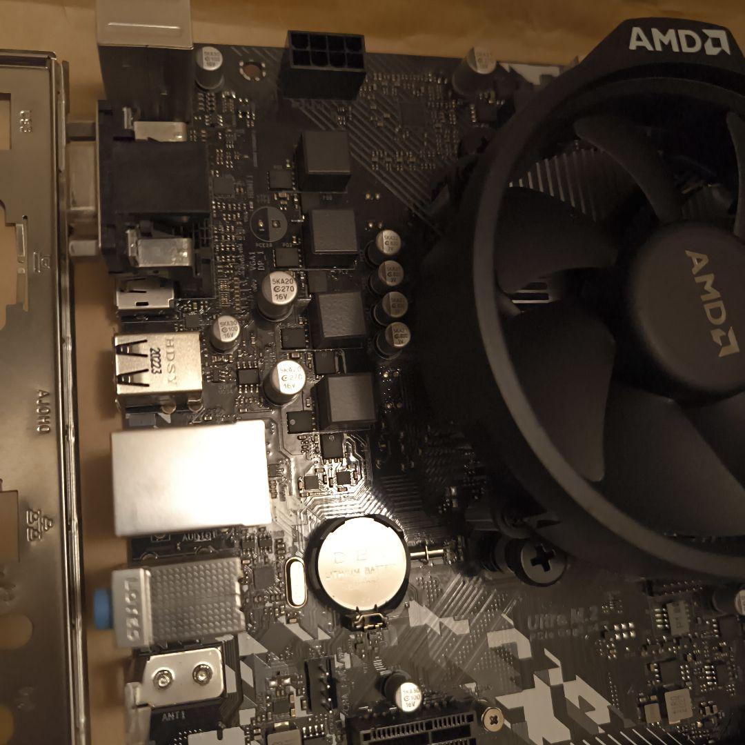 セット売り!! ASRock A520M Ryzen5 3500 RAM 16G