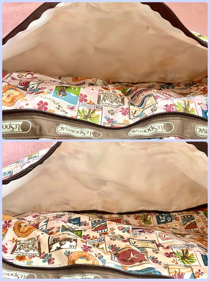 ハワイ限定　レイアロハ柄　レスポートサック エクストラ.ラージボストンバッグ