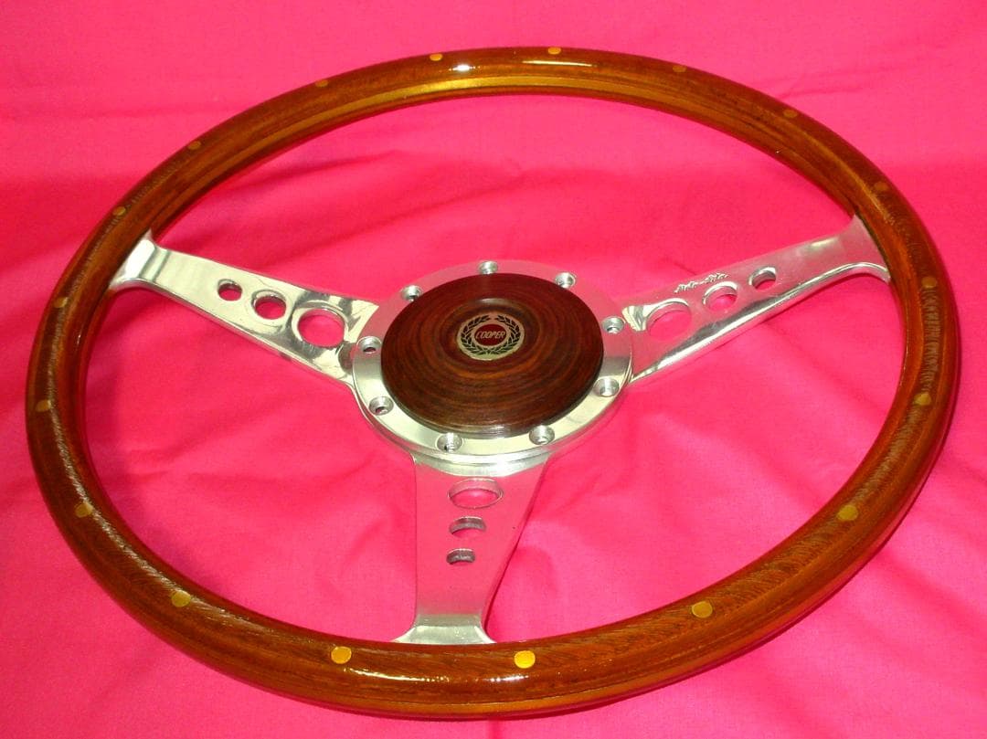 6353 正規品 MotoLita モトリタ ウッドステアリング 35Φ