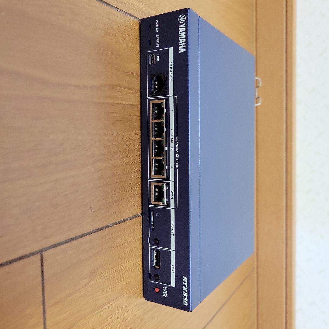 YAMAHA RTX830 有線LANルーター