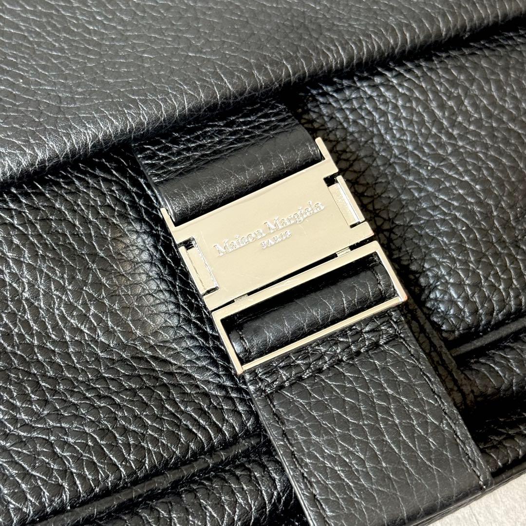 【美品】Maison Margiela レザー メッセンジャーバッグ