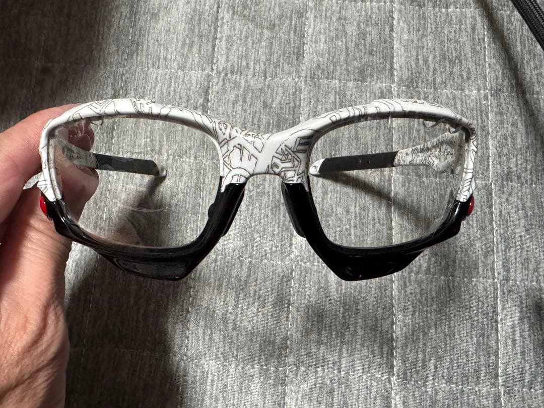 OAKLEY レーシングジャケット ホワイト/ブラック