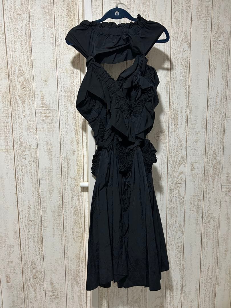 [完売] HOUGA kiki frill dress