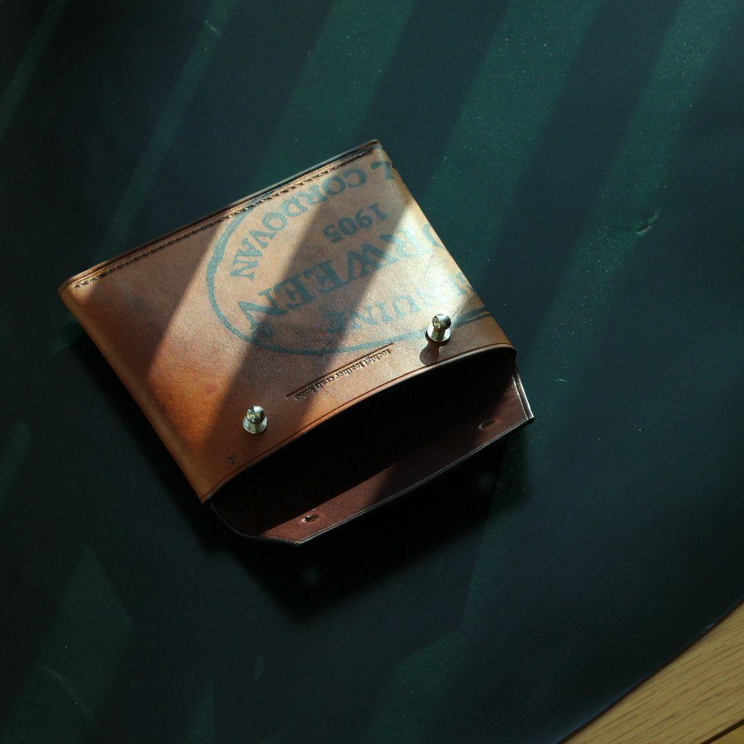 シェルコードバンバックスキン ポケット財布