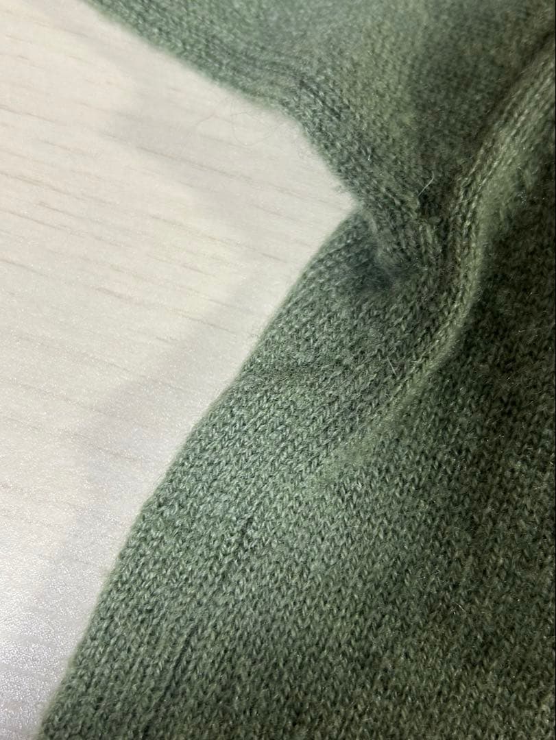 ヨーガンレール　カシミヤニット　グリーン　M