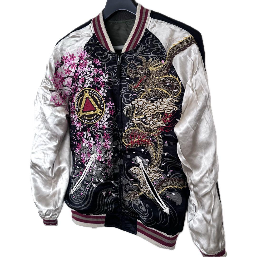 雅結 MIYABI MUSUBI GARO ガロ 牙狼 リバーシブル スカジャン