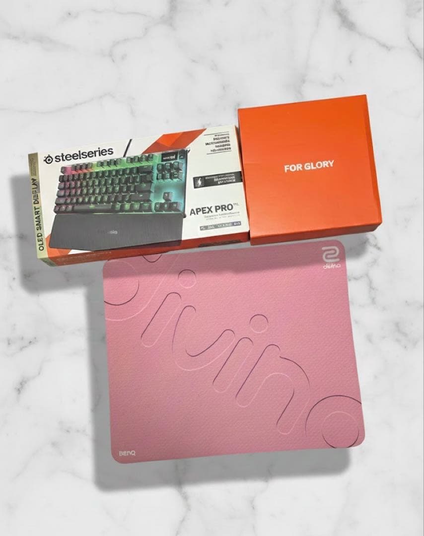 超激レアZOWIE Divina ピンクApex Pro TKLArctis5