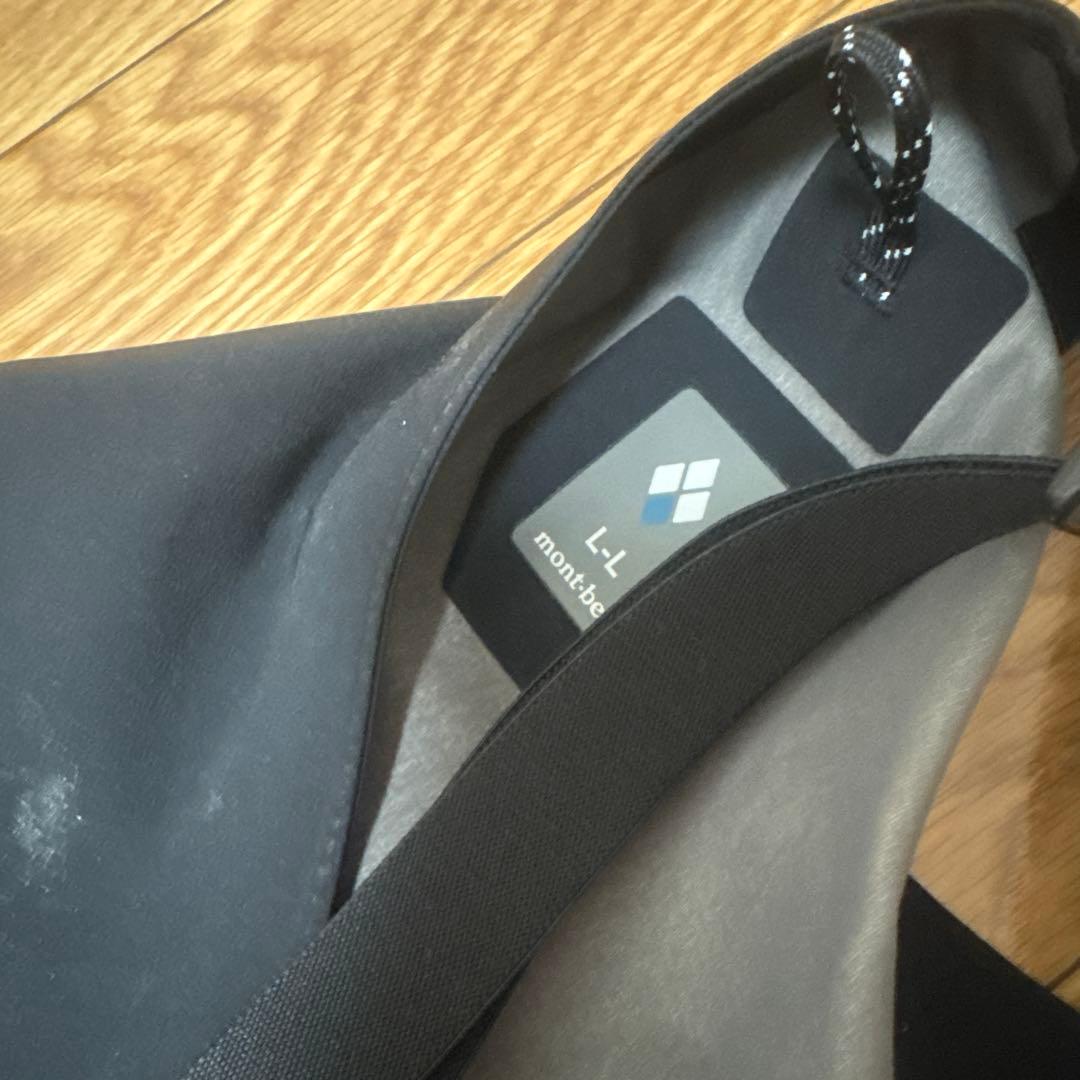 モンベル　パウダートラックビブパンツ　Lサイズ