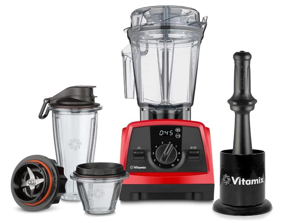 【ayamin】Vitamix V1200iS ミキサー レッド フルセッ