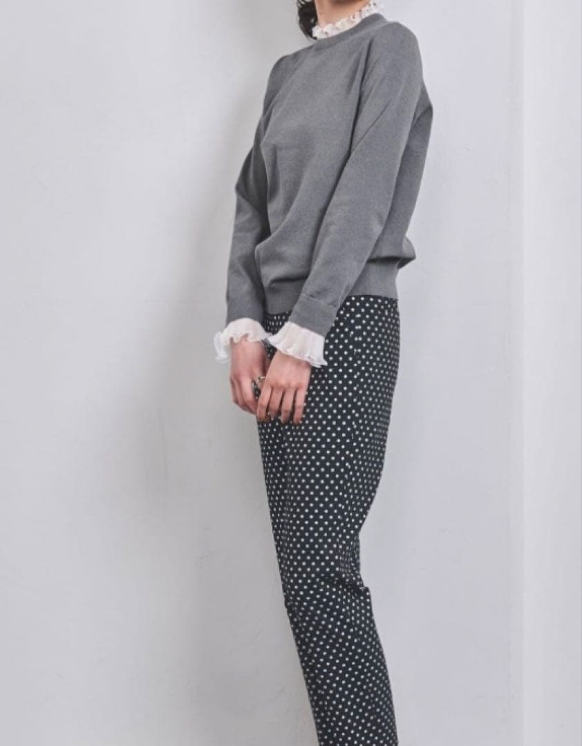 【新品タグ付】オーガンジープリーツ 二ット UNITED ARROWS