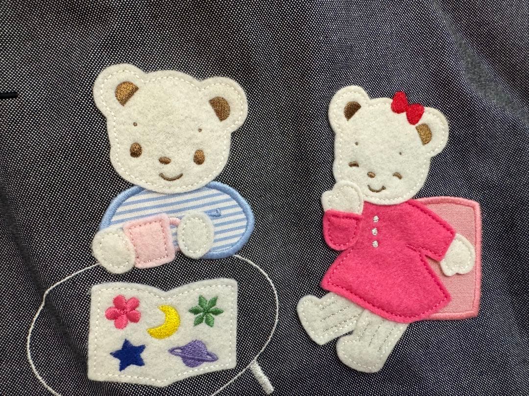 familiar ファミリア×キャトルレーヴ　コラボ　デニムバッグ