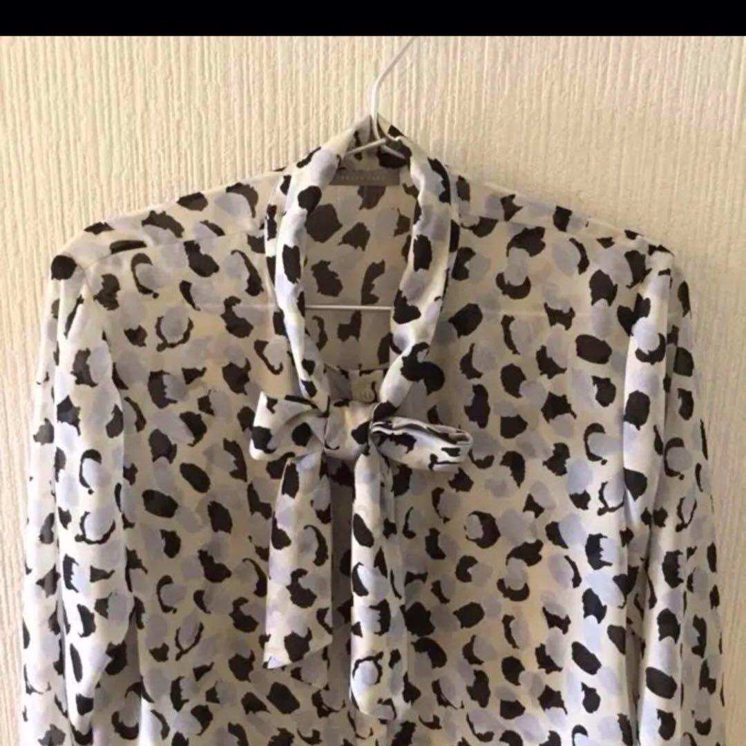 セオリーリュクス 長袖　アイボリー　ウォッシャブル　ブラウス　38