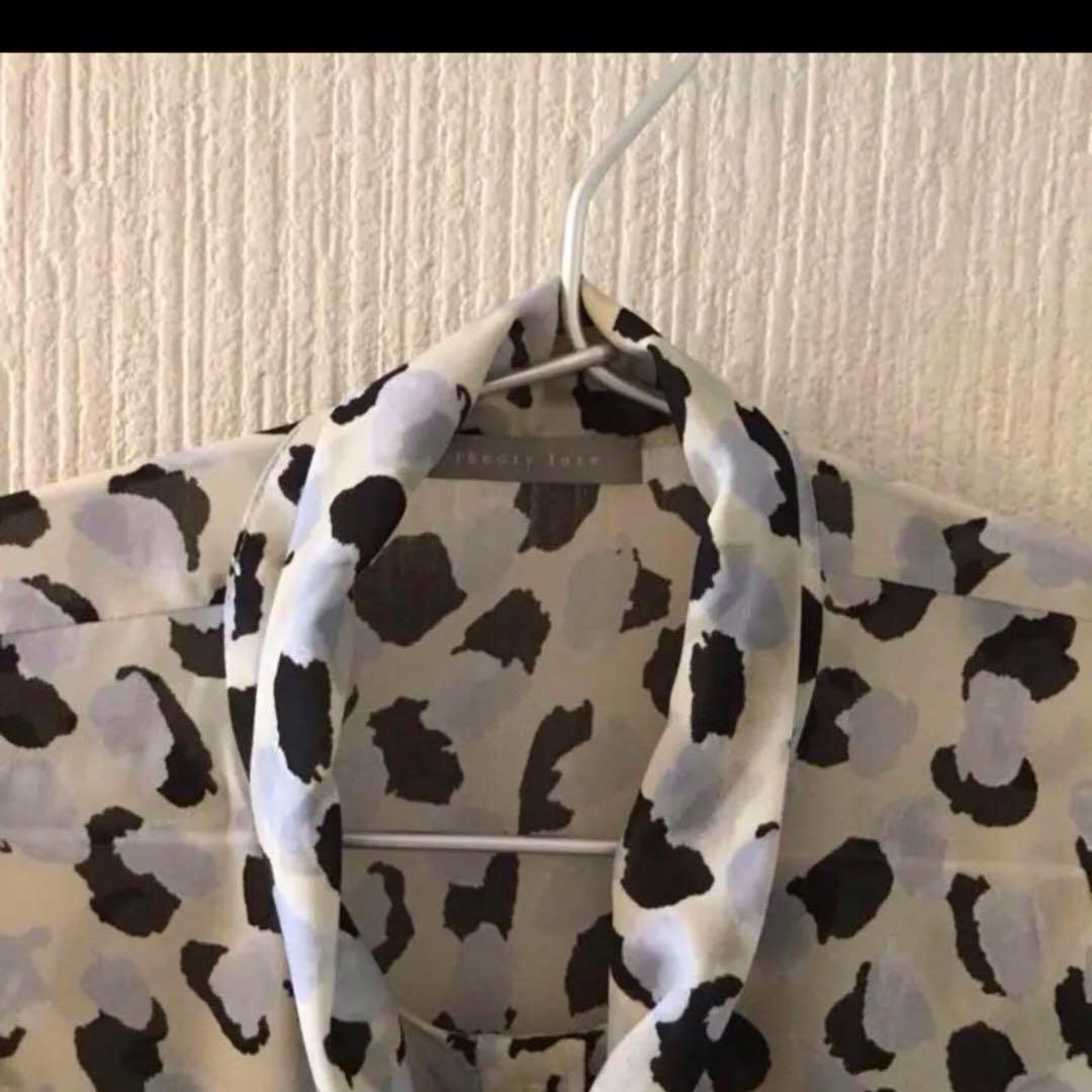 セオリーリュクス 長袖　アイボリー　ウォッシャブル　ブラウス　38