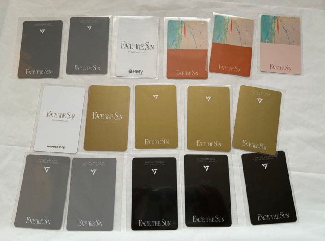 セブチ ウォヌ FaceTheSun トレカ 特典 ラキドロ