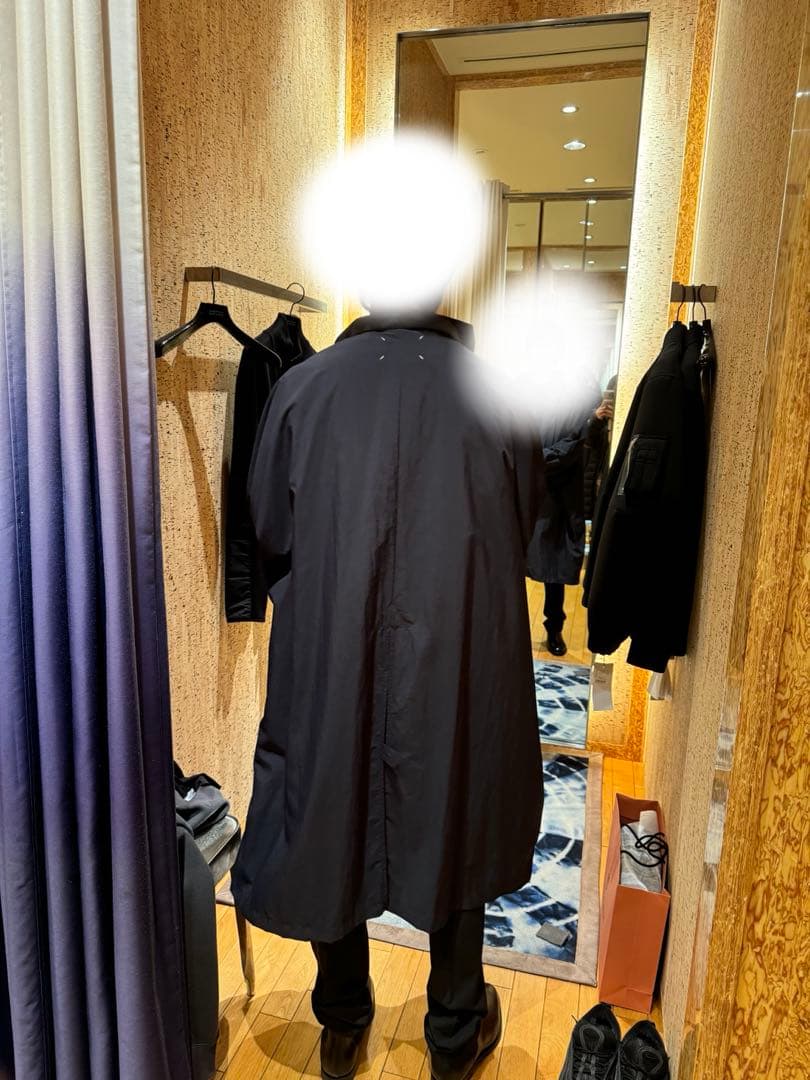 【otentosama専用】マルジェラ　ポンチョコート　ネイビー