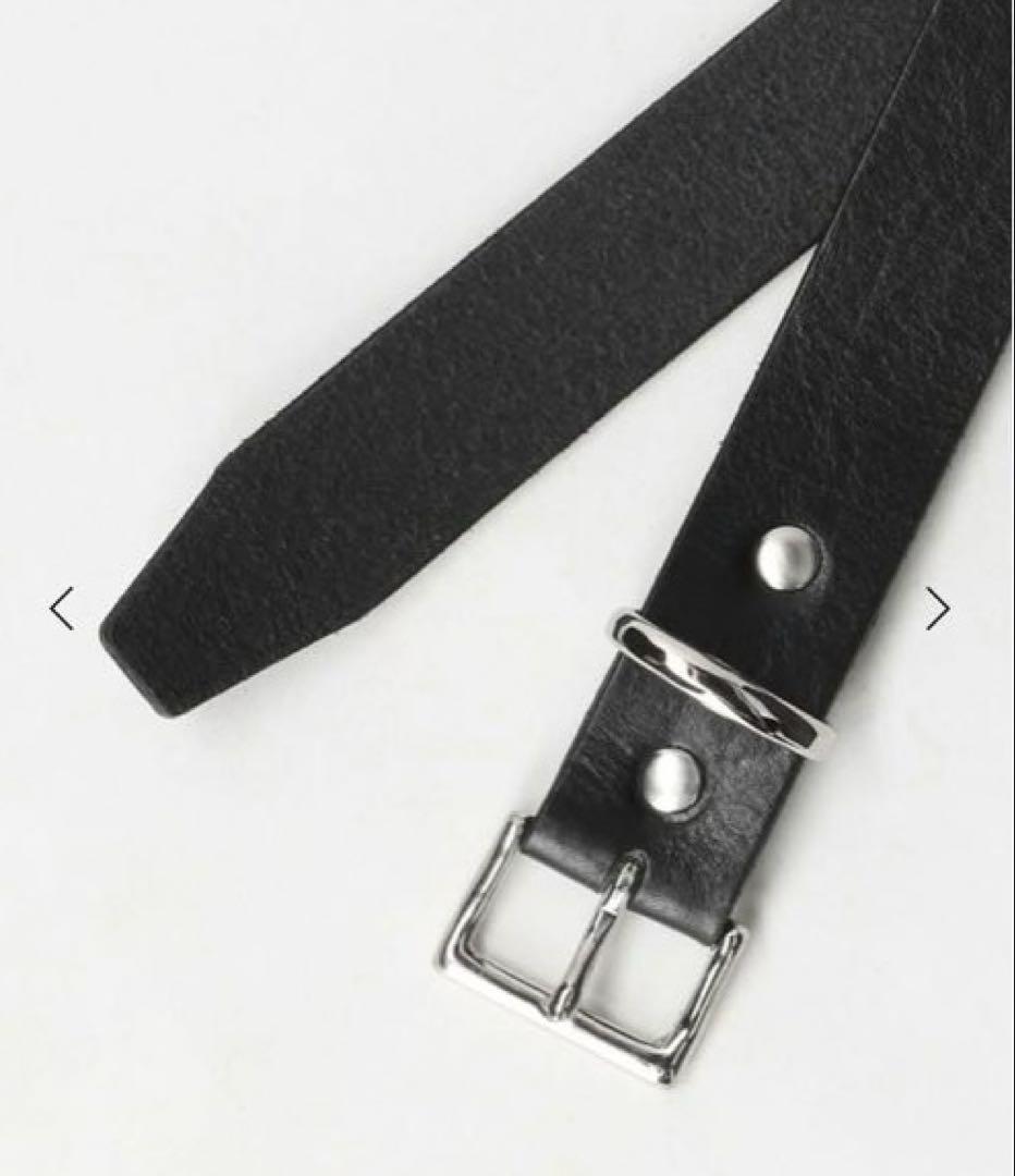 ＜LOEFF＞スクエアバックル ベルト