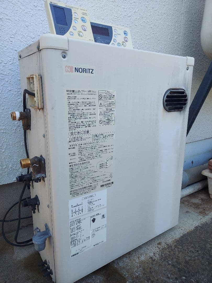 ★石油ふろ給湯機 NORITZ 4万キロ／屋外型◎【フルオート型】※【山形発 】