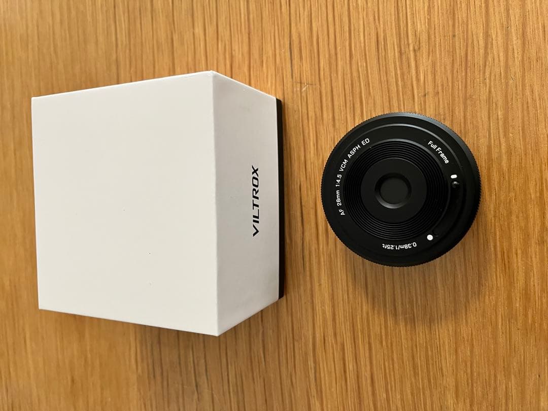 【美品】 Viltrox 28mm f4.5 Eマウント用