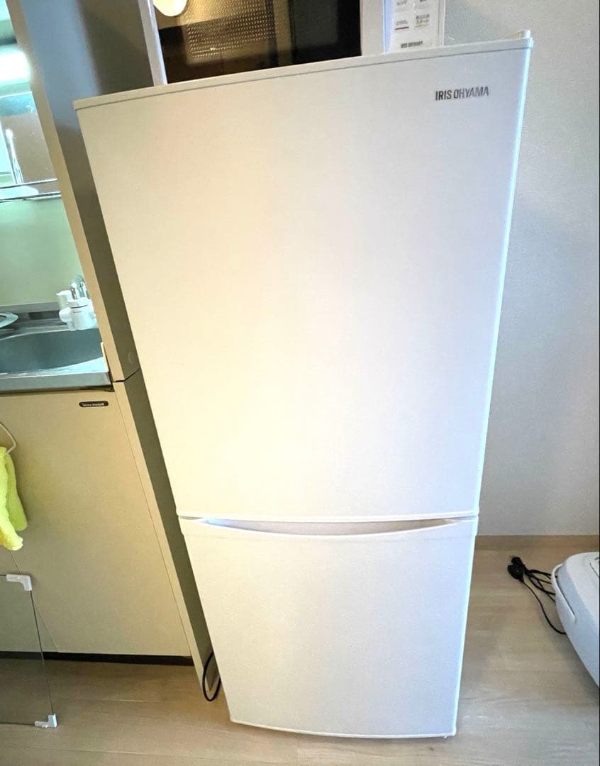 【2020年製送料込み】IRIS OHYAMA 冷蔵庫KRSD-14A-W