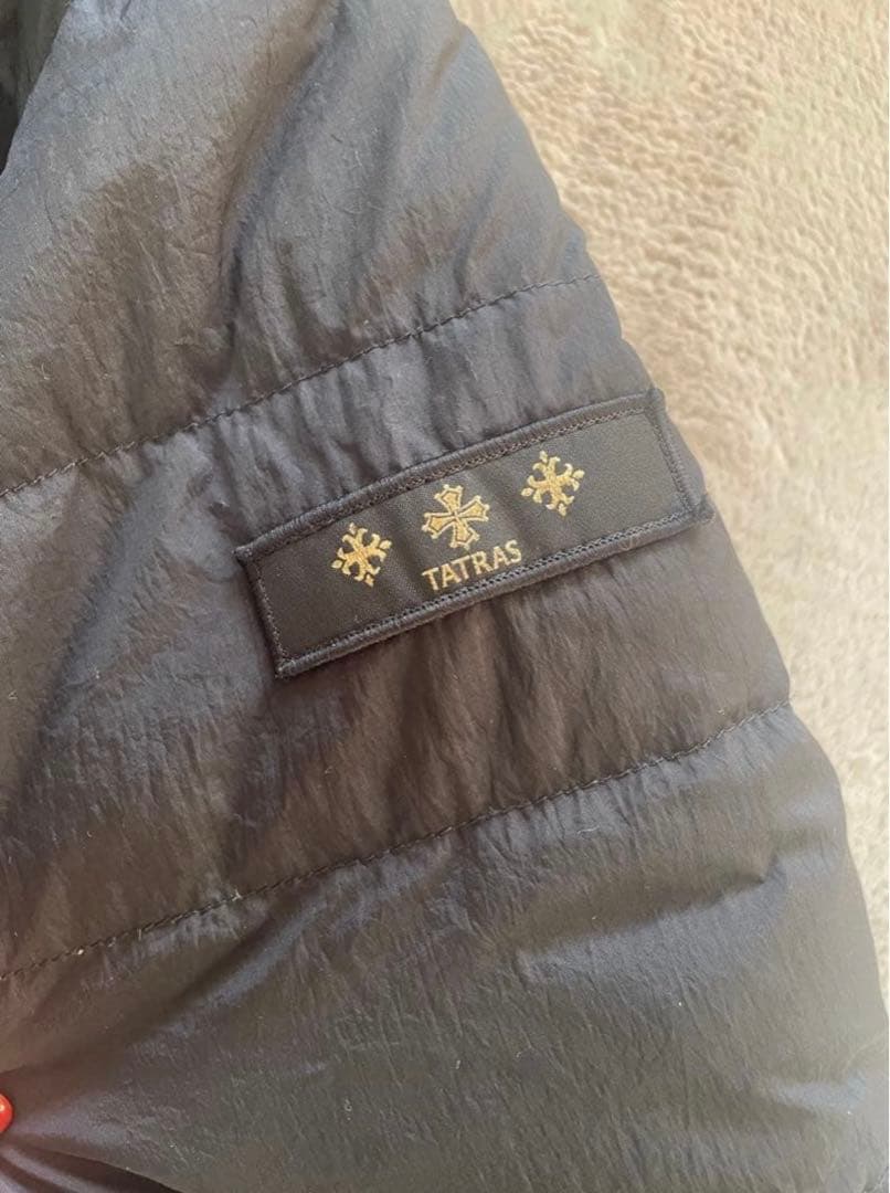 ✨タトラス ファー付きフード ロングダウンジャケット✨リバーシブル