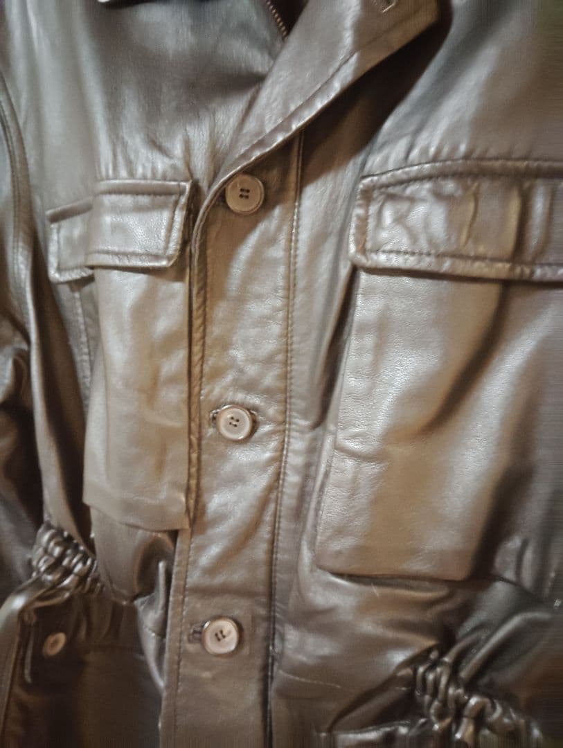 Cipriani FIRENZE リアルレザージャケット イタリア製 44 黒