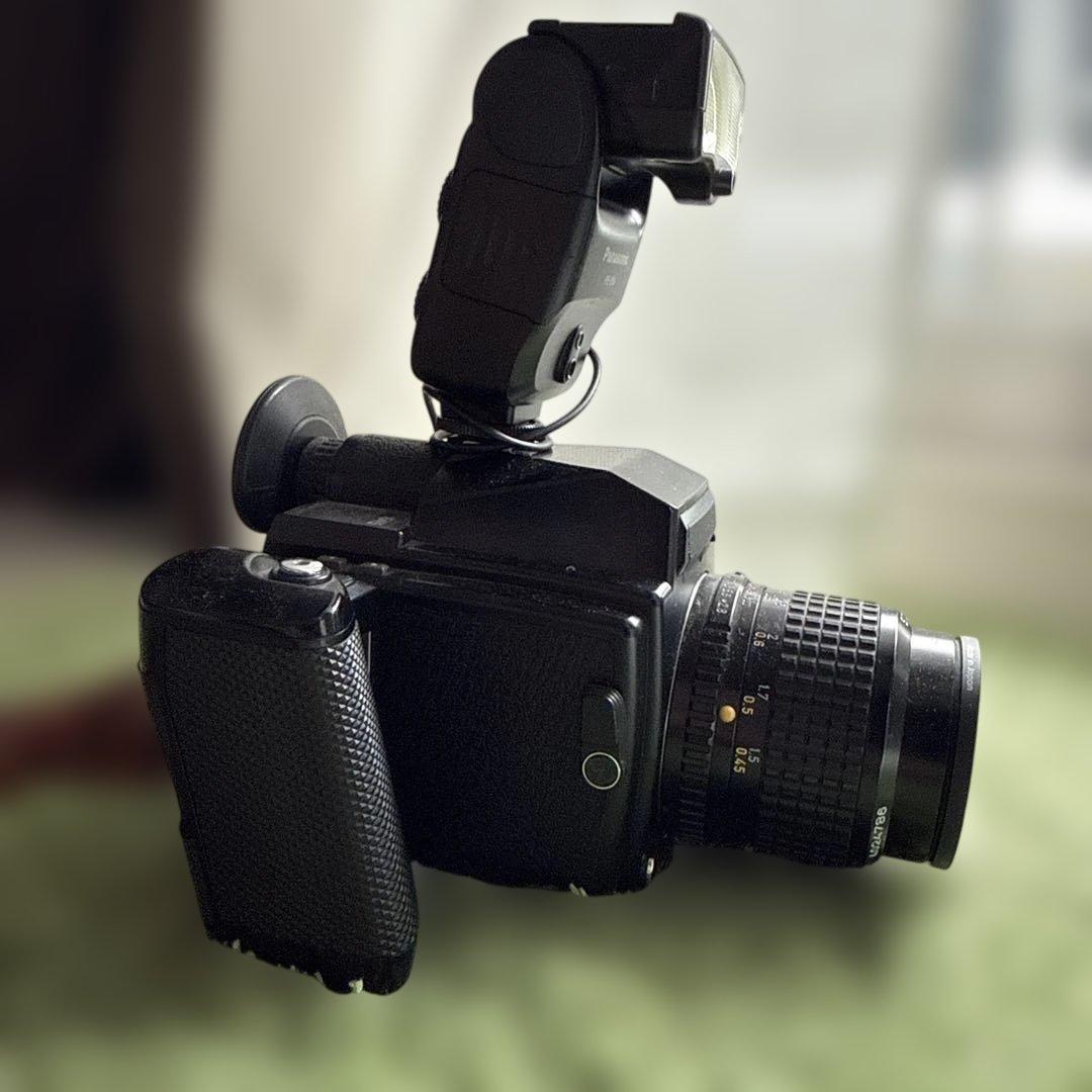 PENTAX 645 120フィルムカメラ + 55mm F2.8