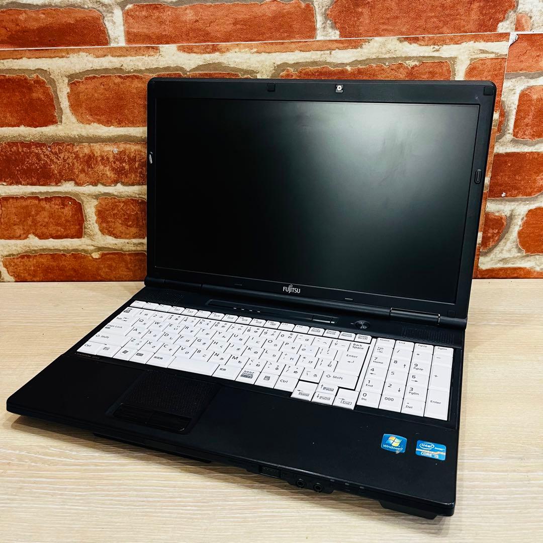 ⭐️K3046⭐️【FUJITSU】LIFE BOOK A5721E ノートパソコン
