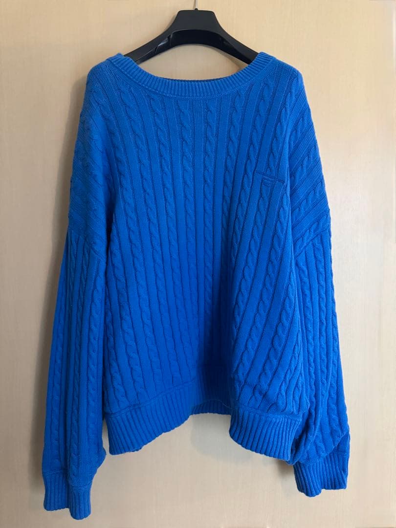 ALEXANDER WANG ケーブルニット コットン混 セーター