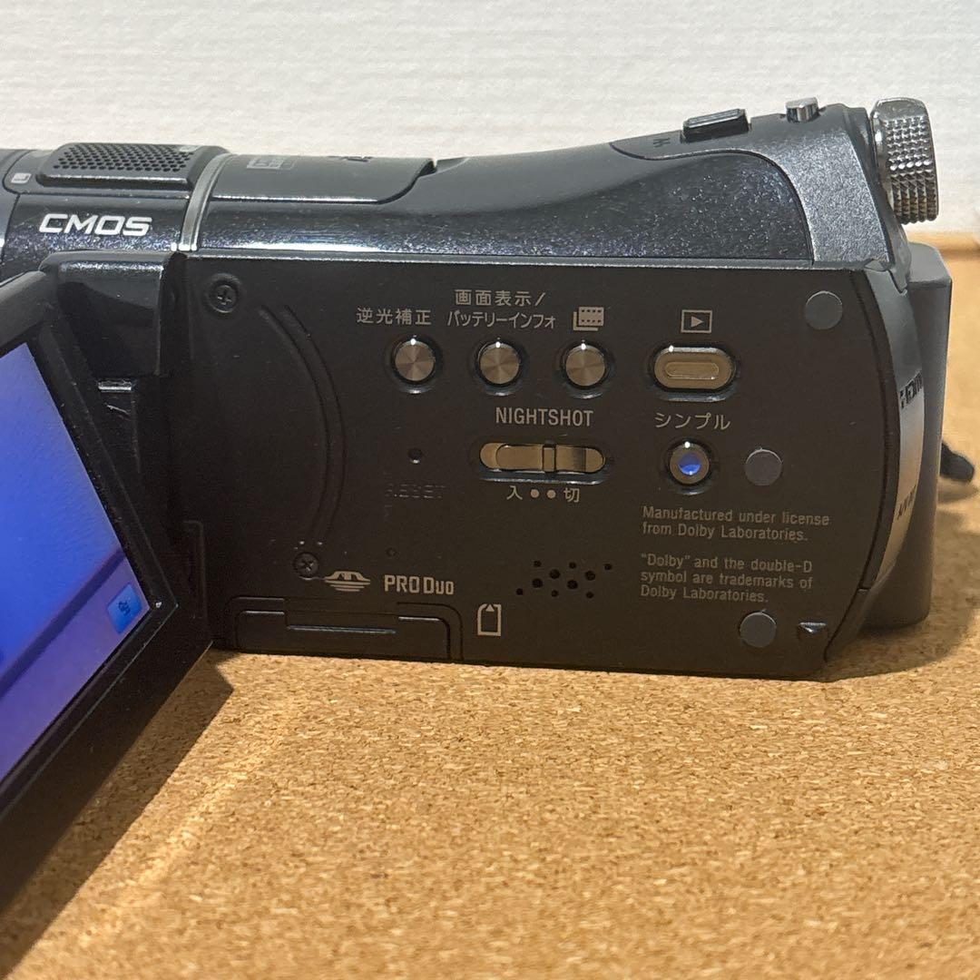 美品 SONY HDR-CX7 ナイトショット機能搭載 ビデオカメラ