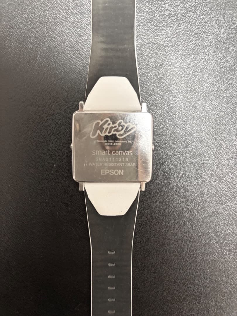 星のカービィ Smart Canvas 腕時計　本体のみ／箱なし／電池切れ