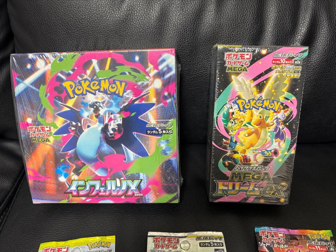 ポケカ　BOX シュリンク付　バラ パック　セット　イーブイヒーローズ　他