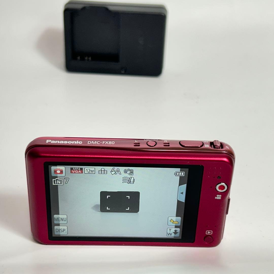 ☆極美品☆ Panasonic LUMIX DMC-FX80-P ピンク