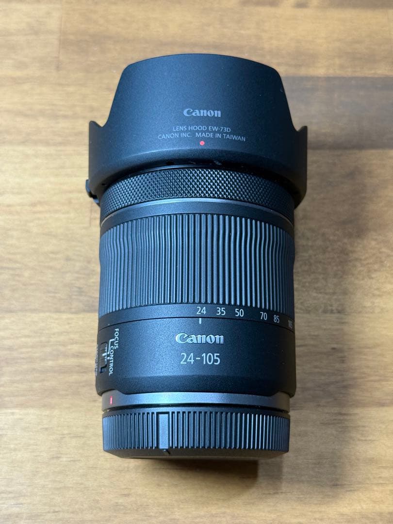 RF24-105mm F4-7.1 IS STM(レンズプロテクター/フード付)