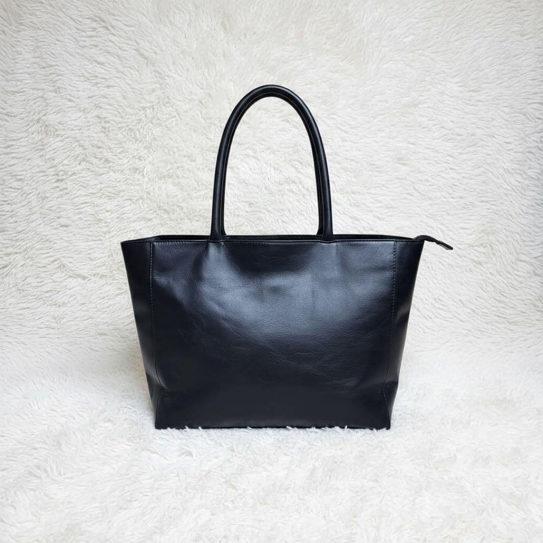 グリーンレーベルリラクシング トートバッグ レザー ブラック A4 ビジネス