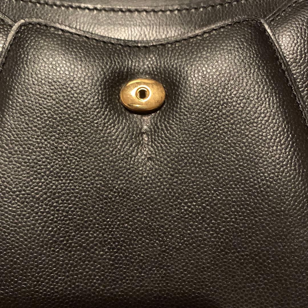 【2月15日まで期間限定価格】Cartier ハンドバック　レザー　黒