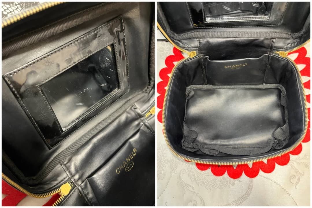 ◆◇ 極上美品 CHANEL ★ シャネル バニティ ヴァニティ バッグ 鏡つき