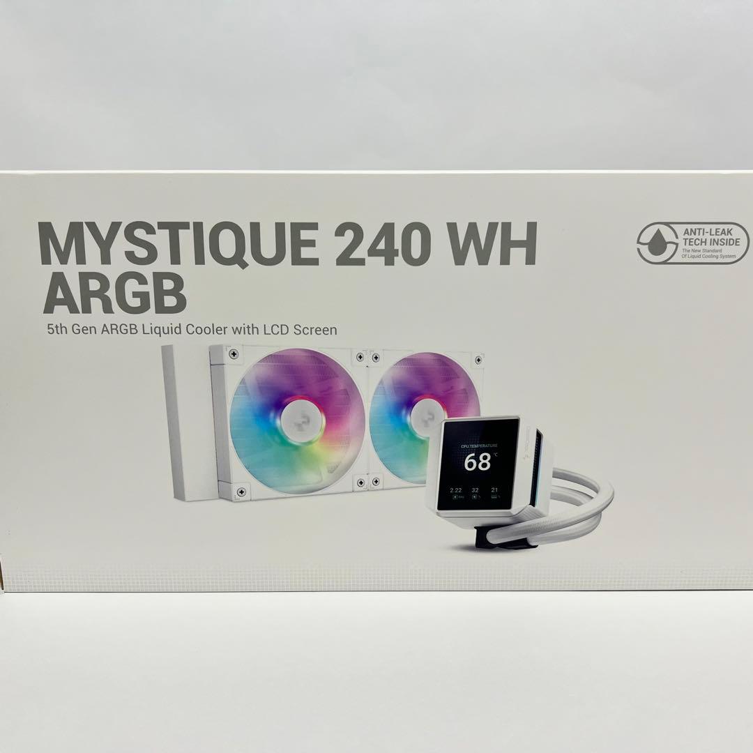 PC用ファン・クーラー Deep Cool MYSTIQUE 240 WH ARGB