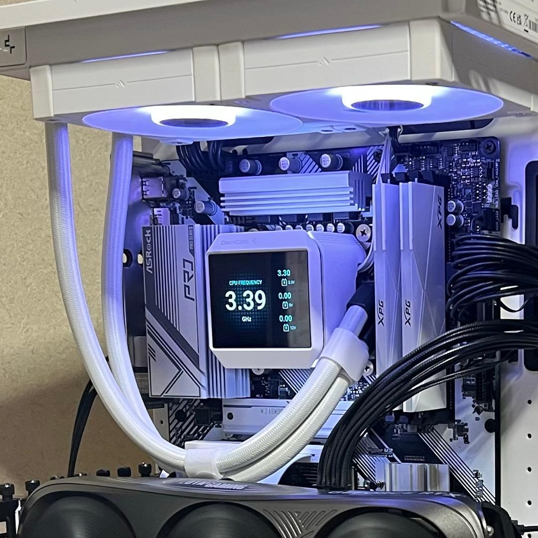 PC用ファン・クーラー Deep Cool MYSTIQUE 240 WH ARGB