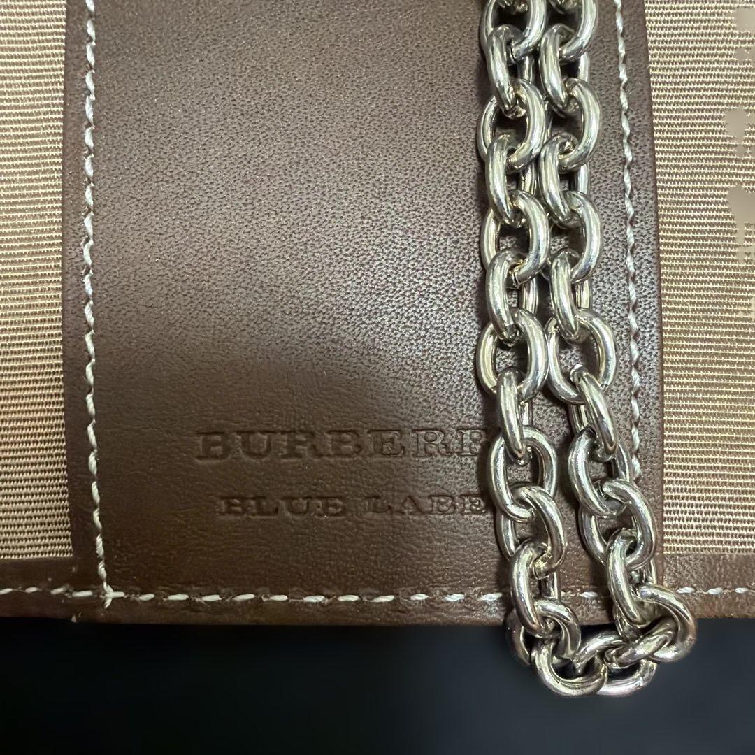 【新品未使用】Burberry ピンク チェック柄 6連キーケース