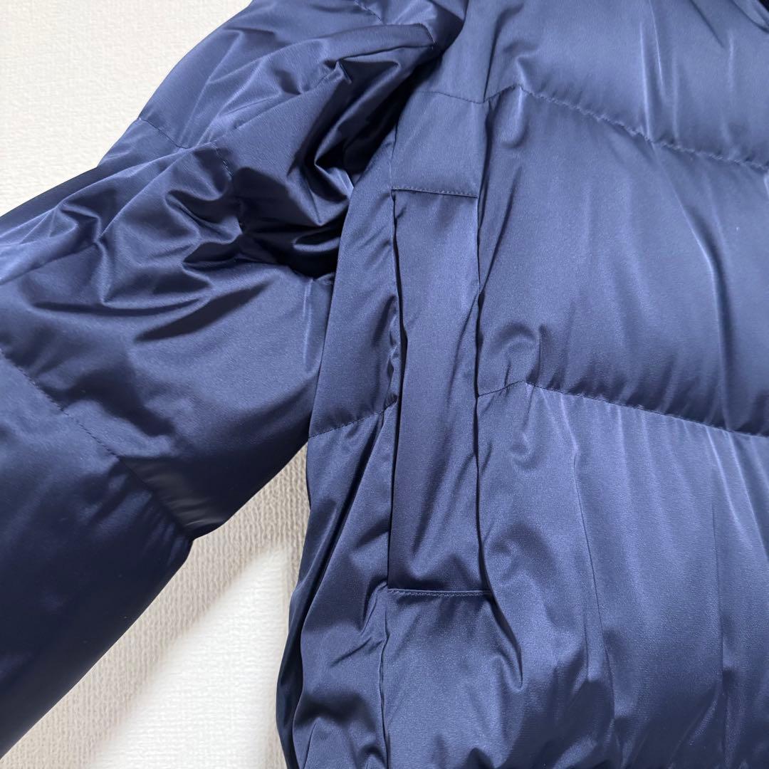 ネイビー ダウンボリュームジャケット +J