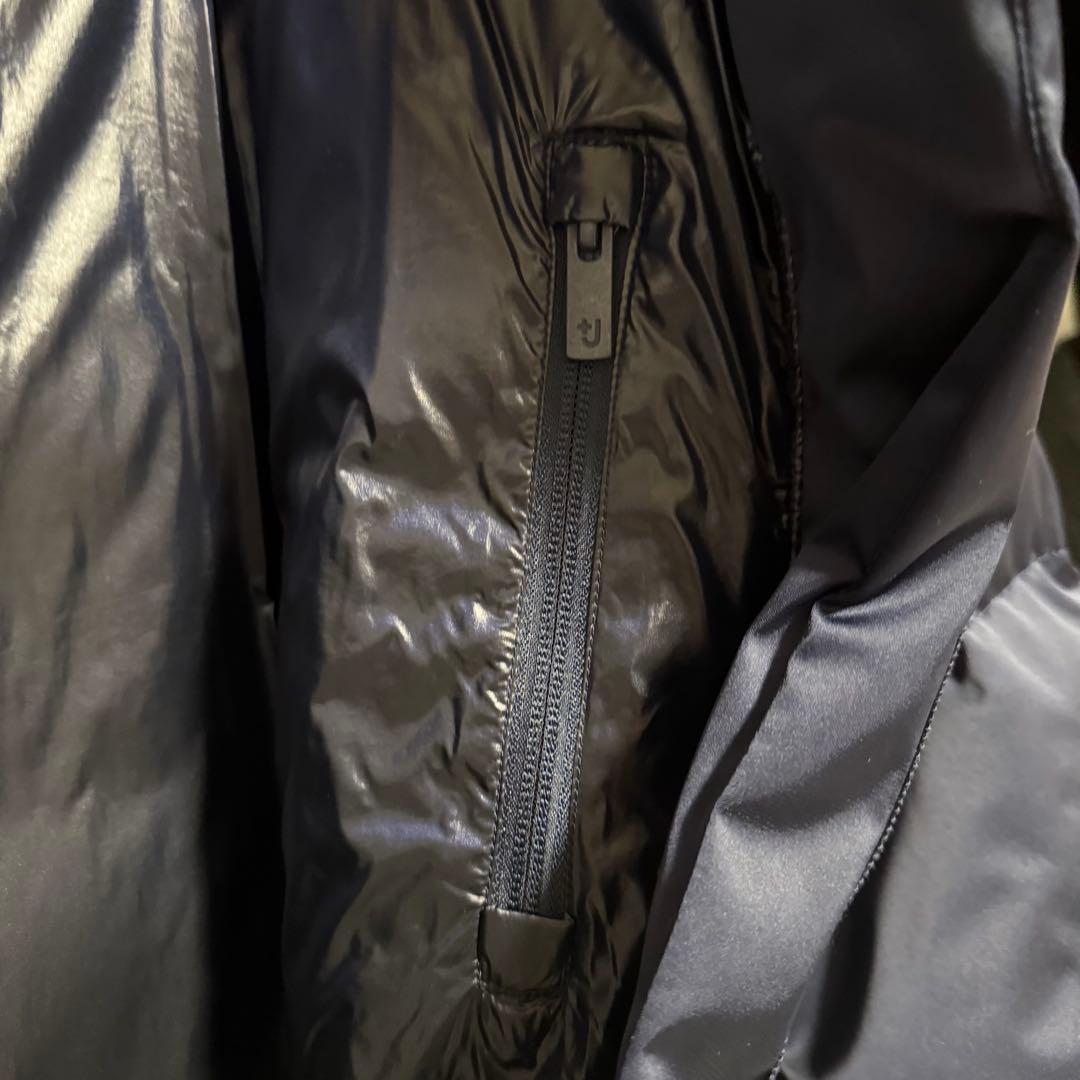 ネイビー ダウンボリュームジャケット +J