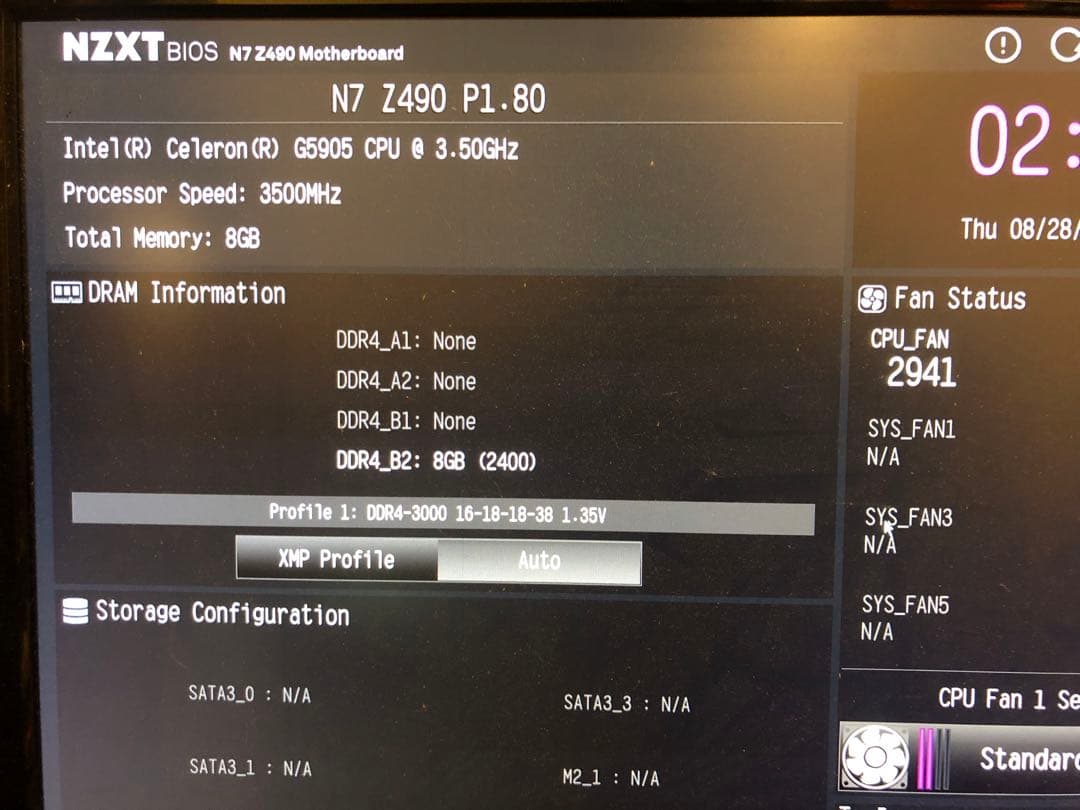 NZXT N7 Z490【訳あり/保証あり】