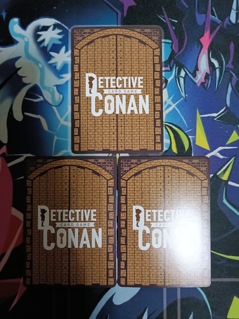 あ*ん様 名探偵コナンカード 江戸川コナン＆工藤新一 MR 新たなる謎 3枚
